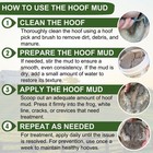 Pure Sole Hoof Clay For Horses Hoof Mud   For Horses With Thrush-prone Hooves   