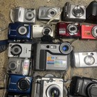 Large Lot Of 50 Digital Camera Canon Coolpix  Nikon  Lumix    Parts Or Repair