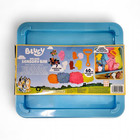 Bluey Deluxe Moldable Sensory Sand Bin With 7 Molds   Accessories