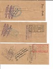 Lot Of 6 Cancelled Checks  1938   s  The Dominion Bank-with Canada Excise Stamps