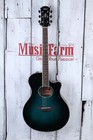 Yamaha Apx600 Thinline Cutaway Acoustic Electric Guitar Oriental Blue Burst