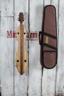 Mcspadden 4 String Flathead Hourglass Spalted Sycamore Dulcimer With Gig Bag