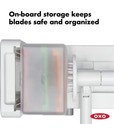 Oxo Good Grips Countertop Hand-crank Spiralizer W  Suction Base  3 Blades