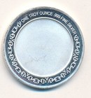 Football 1 One Troy Ounce 999 Silver Round