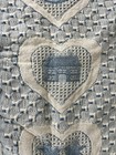 Vintage Mother Goose Hearts Granny Cottage Core Throw Blanket Tapestry Nos