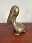 Pelican Vintage Solid Brass Figurine Decorative