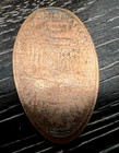 Pressed Penny Elongated - Disneyland Tigger From Winnie The Pooh