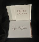 Wedding Guest Book With Pen