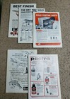 Vintage Model Airplane News Magazine From 1963-1964   lot Of 5 Issues 