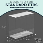 5 Pcs Pokemon Etb Protector Case- Elite Trainer Box Plastic Protectors
