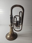 Antique Alto Horn By Cleveland Musical Instrument Company With Original Case