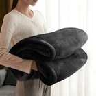 All Season Soft Fleece Blanket Warm Cozy Plush Throw For Twin Queen King Bed