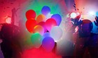 50 Pack Neon Led Balloons - Light Up Balloon Perfect Party Decoration Wedding