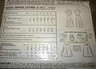  lovely Vtg 1950s Dress Mccall Sewing Pattern 20 38