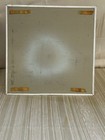 Coca-cola Framed Sign Hand Holding Coke Bottle Globe Artwork Soda 1993
