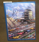 2009 Indy 500 Program Signed Mario Andretti -danica Patrick -chever -rahal Duno