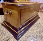 Webber Collection Rare Music Box 3 Interchangeable 18  Cylinders  See  Videos 