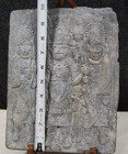 African Benin Bronze Plaque 10  H X 8  W