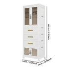 Portable Closet Wardrobe Freestanding Clothes Rack Storage Organizer Shelf 