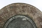 Early Antique Ottoman   Persian Engraved Tinned Copper Dish   Basin