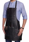 Fac  n Professional Leather Hair Cutting Hairdressing Barber Apron Cape For
