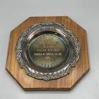 Vintage Antique The Clorox Company Sales Achievement Award Trophy Framed