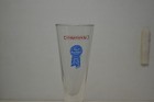 Original Pabst Blue Ribbon Vintage Beer Glass   Flute