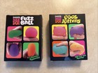 Nee Doh Teenie Cool Kittens And  Fuzz Ball Lot Of 2 Brand New Unopened