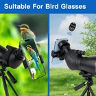Phone Telescope Adapter 360   Rotating Digiscoping Mount For 16-50mm Eyepieces   