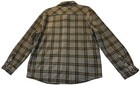 Lee Mens Size Xl Plaid Snap-up Shacket With Sherpa Lining For Warmth Regular Fit
