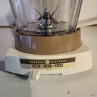 Vintage General Electric Ge 2-speed Plastic Jar Blender  Tan brown Cat  31 Bli