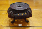 Vintage Carved Chinese Stand And Base Set