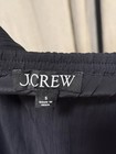 J crew Women s Black Sheer Layered Slip Midi Skirt Elastic Waist  Nwt Sz S  118