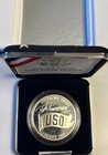 Proof 1991-s Uso Anniversary Commemorative Silver Dollar