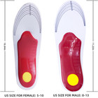 Orthotic Shoe Inserts For Plantar Fasciitis Flat Feet Arch Support Foam Insole
