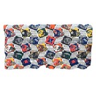 Vintage Nfl Team Logos Football Blanket Throw Usa Made 40x64 