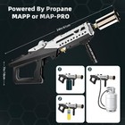 Powerful Propane Torch Gun  Kitchen Torch With Adjustable Flame  800 000btu Flam