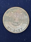 Vintage It s Lucky To Drink Green River Whiskey Good Luck Token Without Regrets