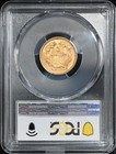 1854  3 Gold Indian Head Princess Coin Pcgs Au58