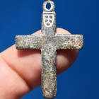 Awesome Antique 18th Century Crucifix Cross Old Pendant Found