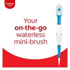 Adult Manual Travel Toothbrushes  Peppermint  24 Count