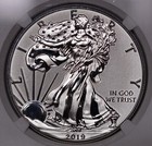 2019-s American Silver Eagle Enhanced Reverse Proof Ngc Pf70 