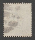 Great Britain  Scott  107  Used  F  1sh Victoria  1884  Barred Ellipse Cancel