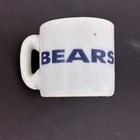 Vtg Nfl Chicago Bears Football Ceramic Mini Mug Cup  1 25 Tall