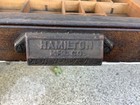 Antique Wooden Printers Drawer Jd1 Hamilton Letterpress Type Trinket Tray 19c