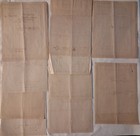 Antique Lot Of 10 Opium Cocaine Morphine Prescriptions District Of Florida