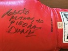 Roberto Duran Manos De Piedra Boxing Champion Signed Auto Everlast Glove Psa Dna