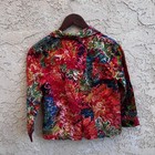 Vintage Chico   s Abstract Paint Print Jacket Size 0  small 
