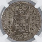 1815 Portugal Prince Regent Jaoa 400 Reis - Ngc Au50