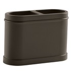 Metal Toothbrush Holder Tooth Brush Organizer Storage Stand For Bathroom Counter